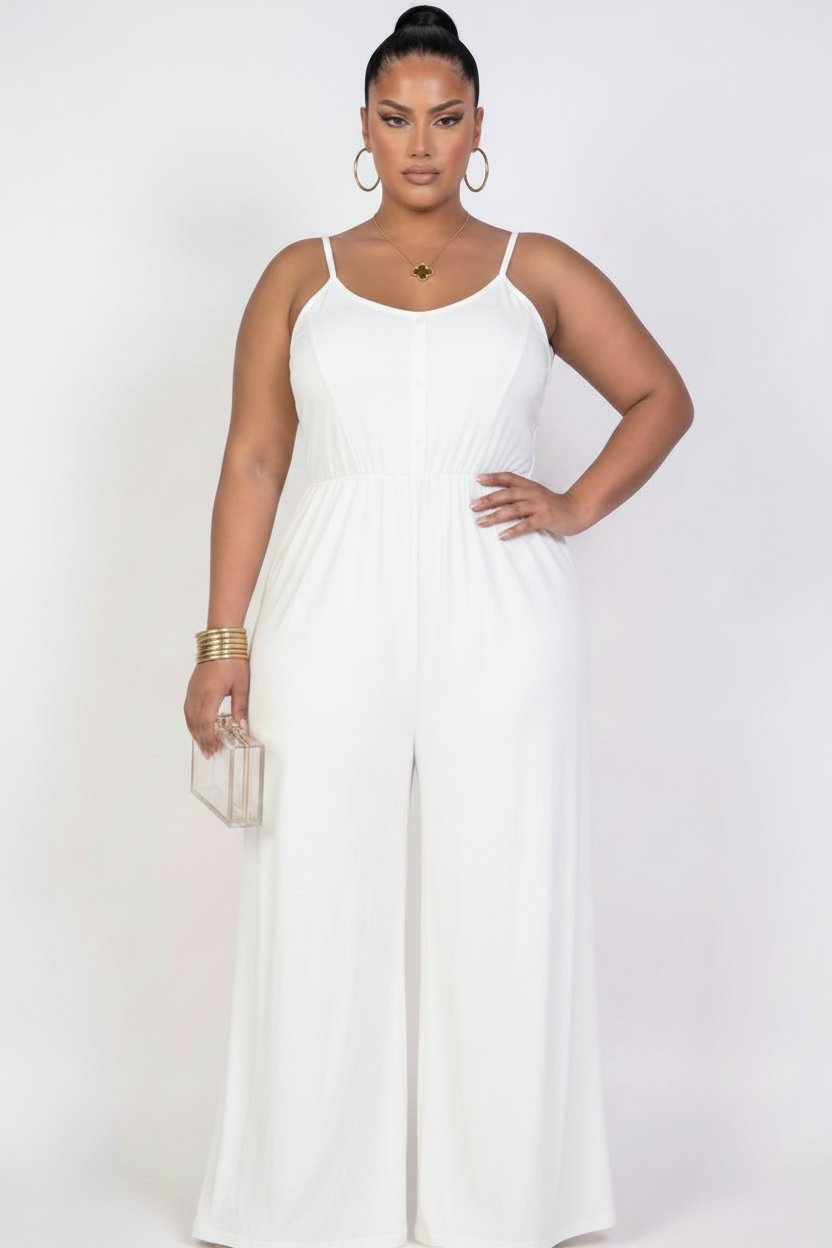 Wide Curvy Jumpsuit