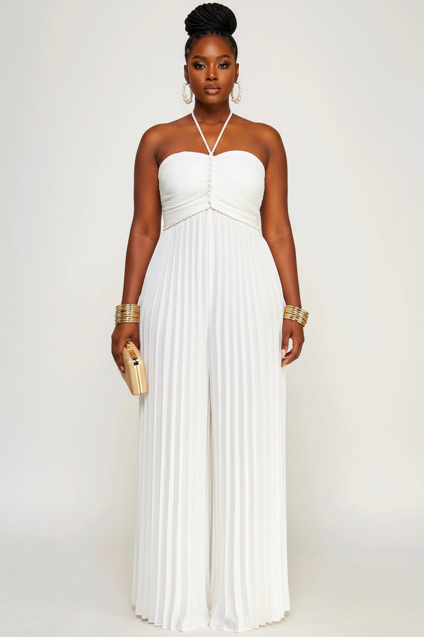 White jumpsuit
