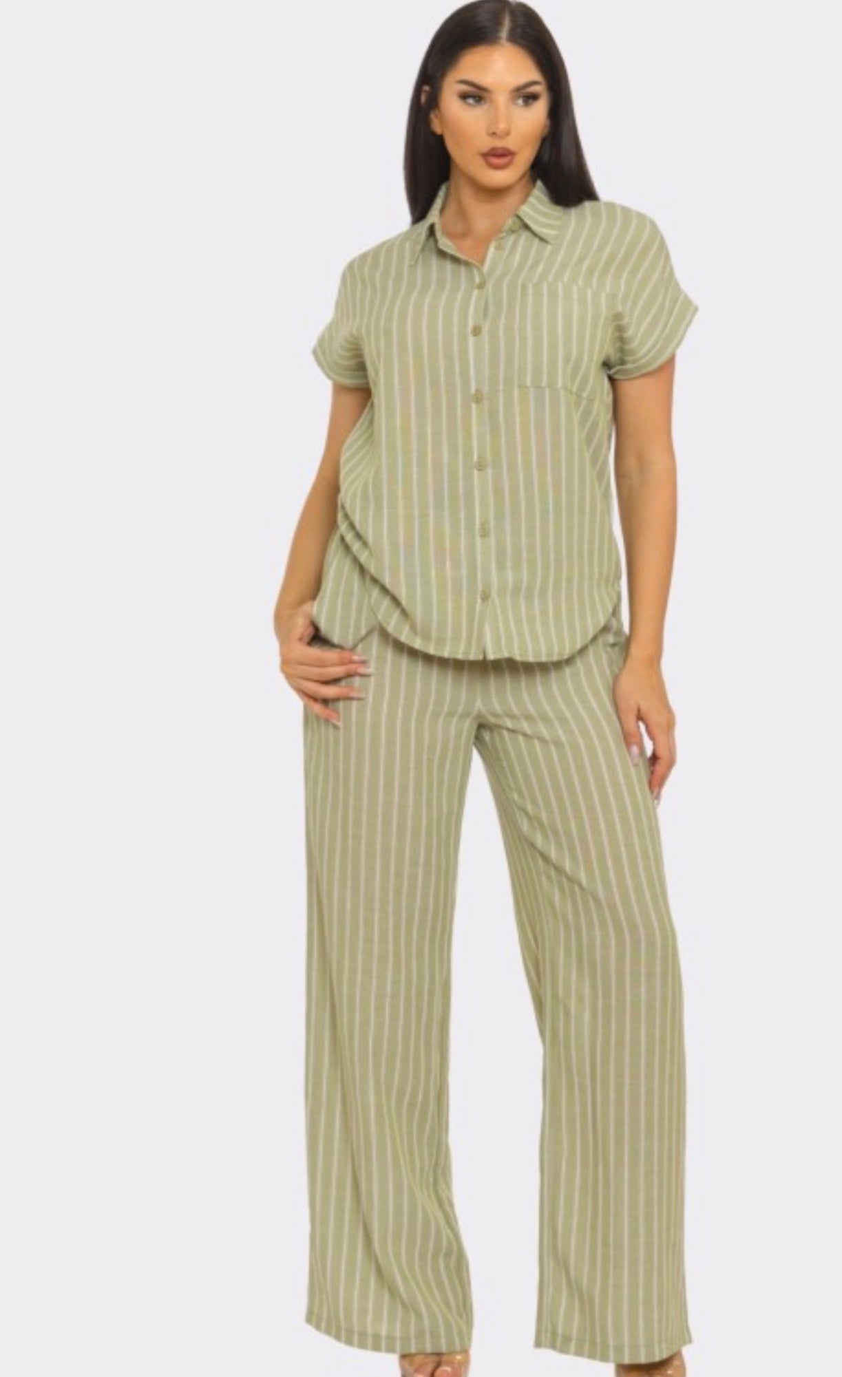 Sage Two piece pant set
