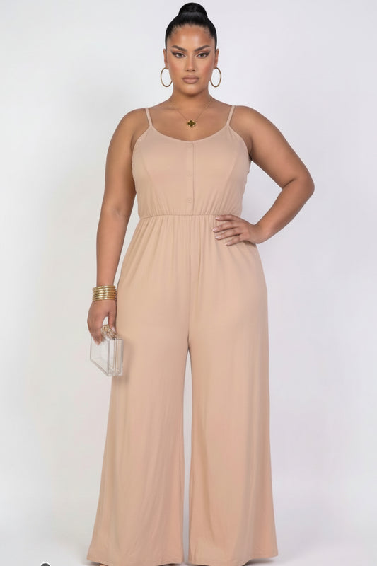 Wide Curvy Jumpsuit