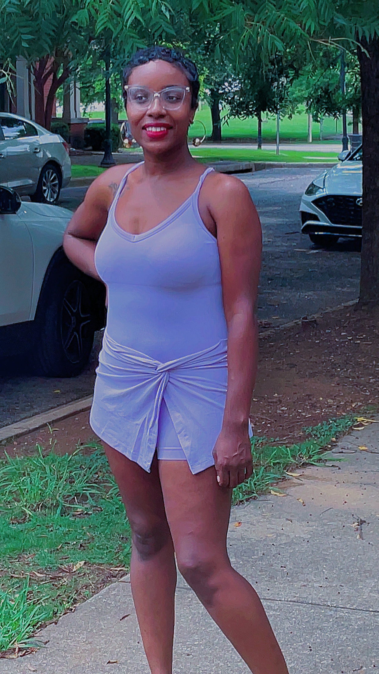 Lavender Tennis dress
