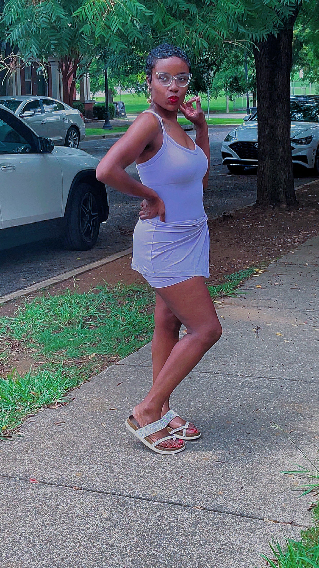 Lavender Tennis dress