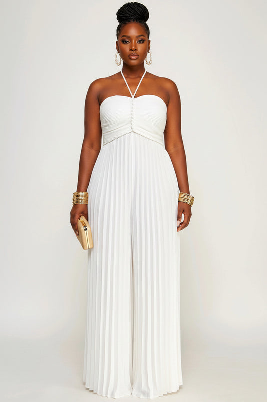 White jumpsuit