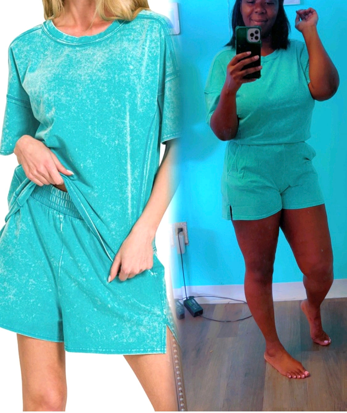 Kelly green set