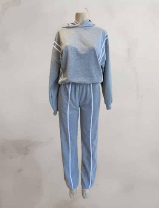 Gray sweat suit PLus
