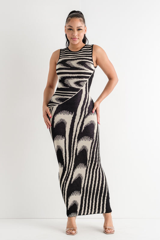 Black & white dress