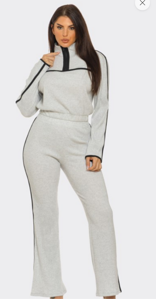 Two piece flare leg set